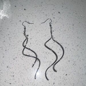 Park lane hanging twist earrings